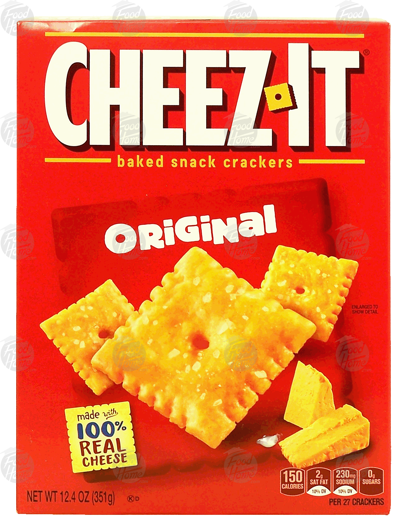 Sunshine Cheez-It original baked snack crackers Full-Size Picture